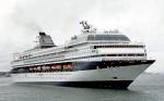 ID 4294 MERCURY (1997/76522grt/IMO 9106302. Renamed CELEBRITY MERCURY in 2008. Announced March 2011, will be renamed MEIN SCHIFF 2, then MEIN SCHIFF HERZ in 2019) berths in Auckland, New Zealand at the...